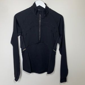 Lululemon jacket black slim fitting